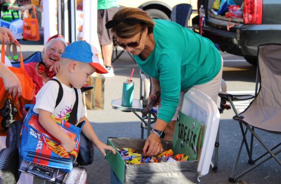 Child Looking at Candy