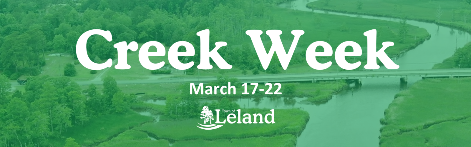 Creek Week, March 17-22