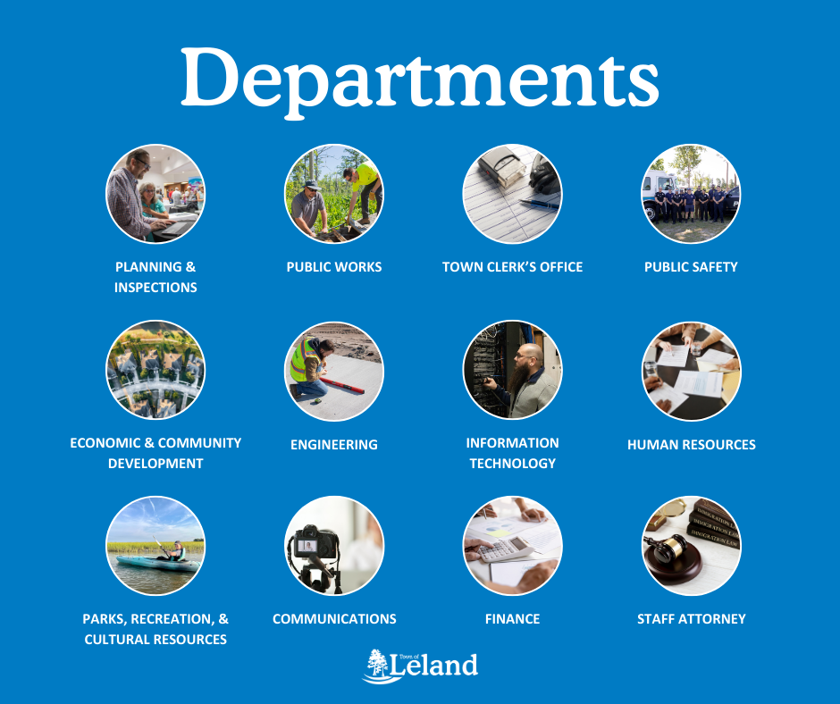Town Departments Chart