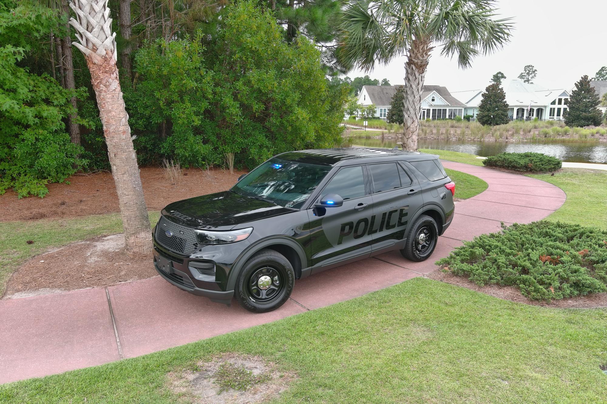 Town of Leland Police Vehicle